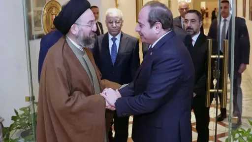 السيسي يبحث مع عمار الحكيم...