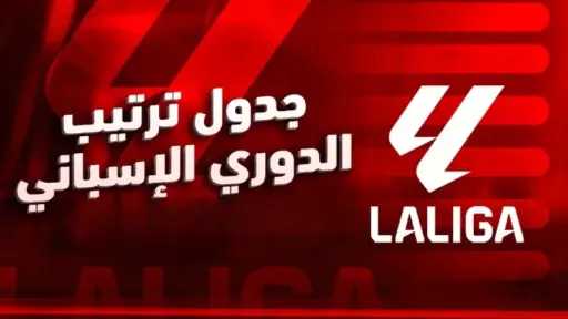 ترتيب الدوري الإسباني 2025 قبل...