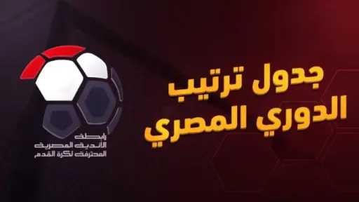 جدول ترتيب الدوري المصري 2025...