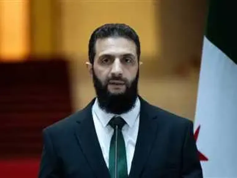 الرئيس السوري أحمد الشرع