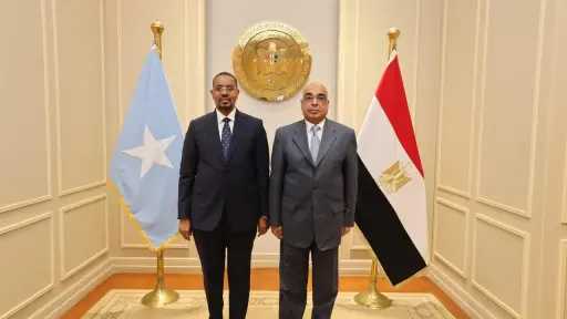 وزير العدل يستقبل وزير الدولة...
