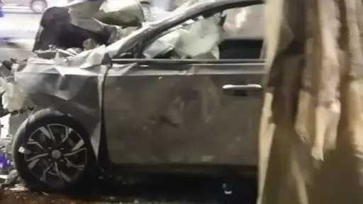حادث تصادم  مروع أمام...