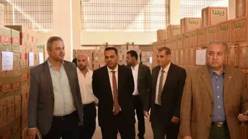 تموين السويس: توافر السلع التموينية...