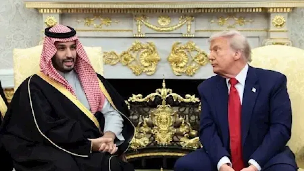 الرئيس الأمريكي وولي العهد السعودي